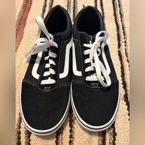 Suede Canvas Vans 6.5 youth